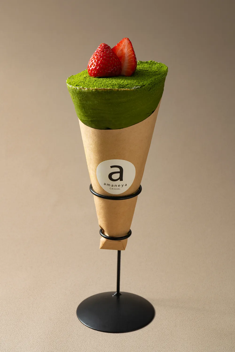 amaneya CASUALの抹茶クレープ